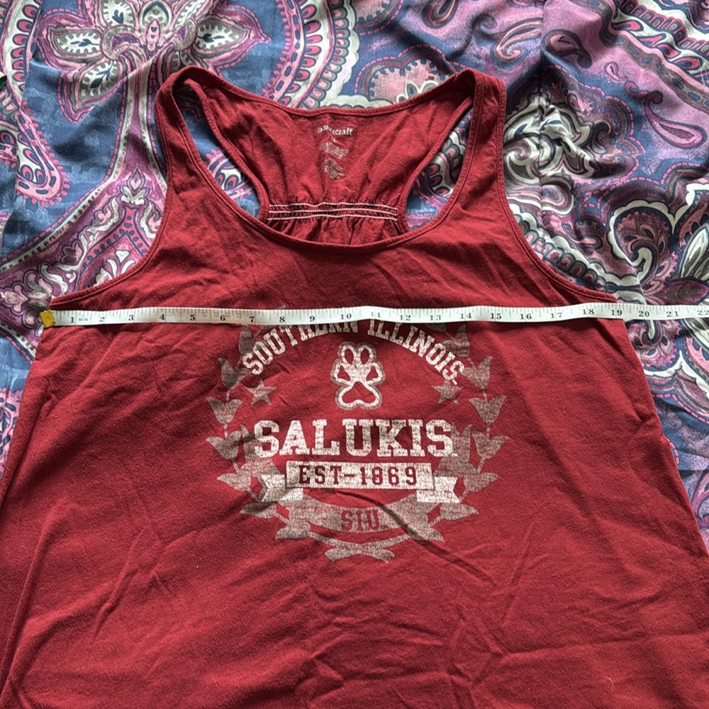 Women’s‎ Southern Illinois University Tank Top Size XL - Picture 6 of 7